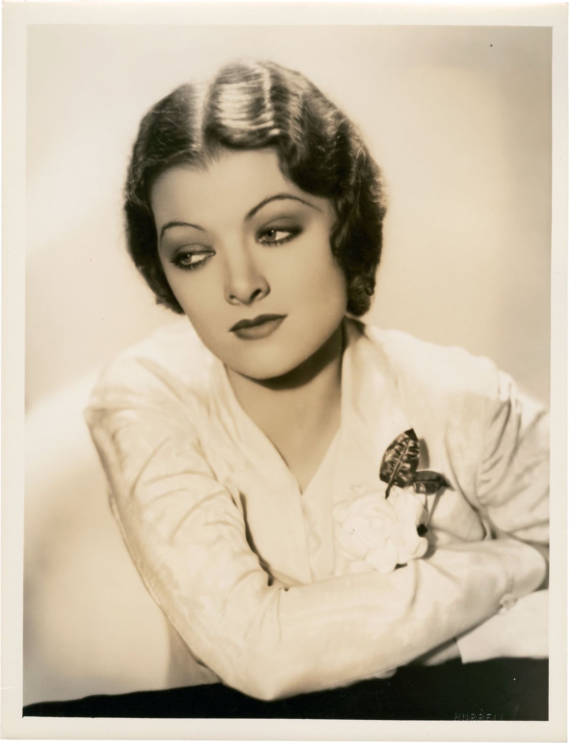 Myrna Loy bath