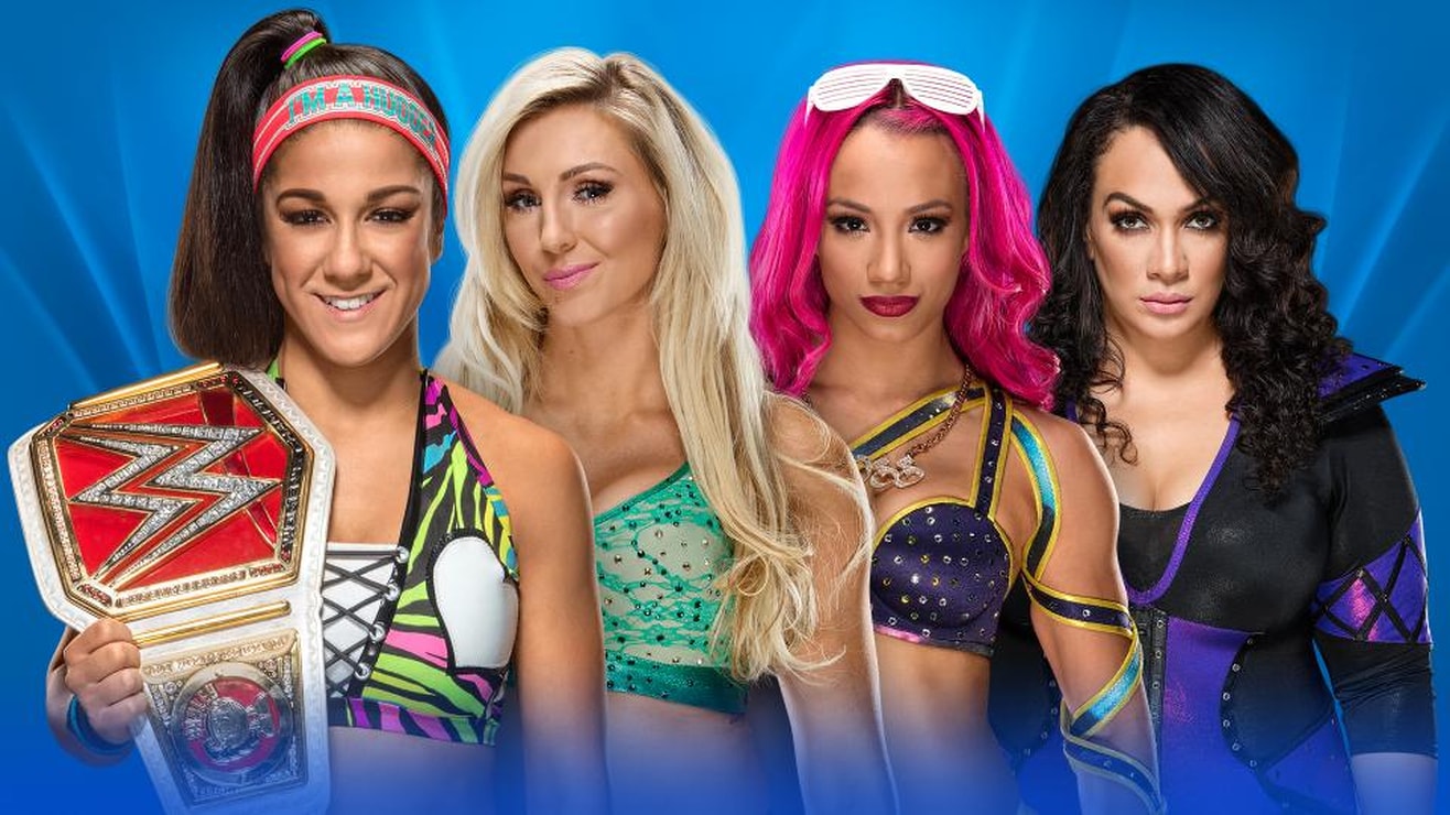 Picture of Bayley vs. Charlotte Flair vs. Nia Jax vs. Sasha Banks (WWE ...