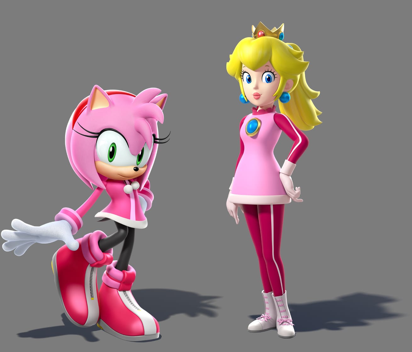 Mario And Sonic At The Olympic Winter Games Peach