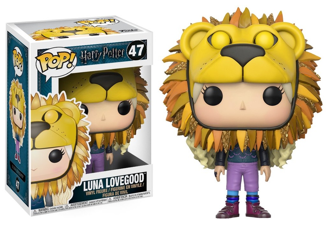 funko pop luna lovegood lion head