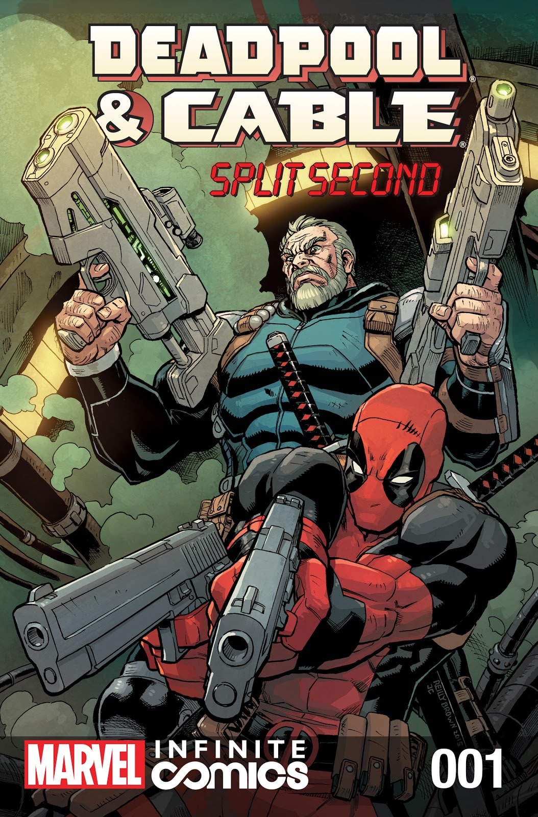 Deadpool and Cable Split Second (2015) #1-3 Marvel 2016