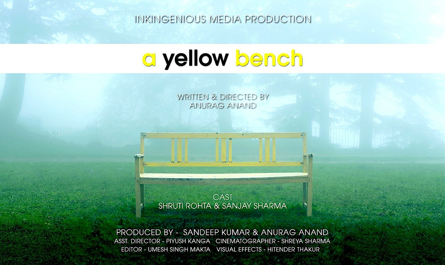 A Yellow Bench