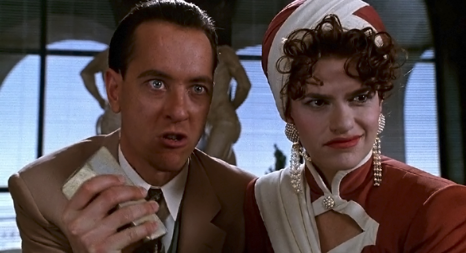 Richard E. Grant and Sandra Bernhard