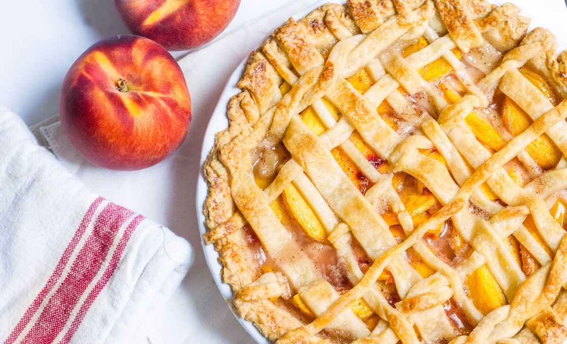 Peach pie