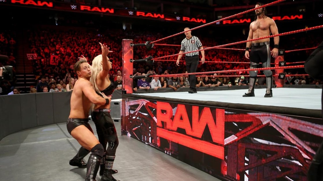 The Miz vs. Seth Rollins vs. Finn Balor (RAW, 5/1/17)
