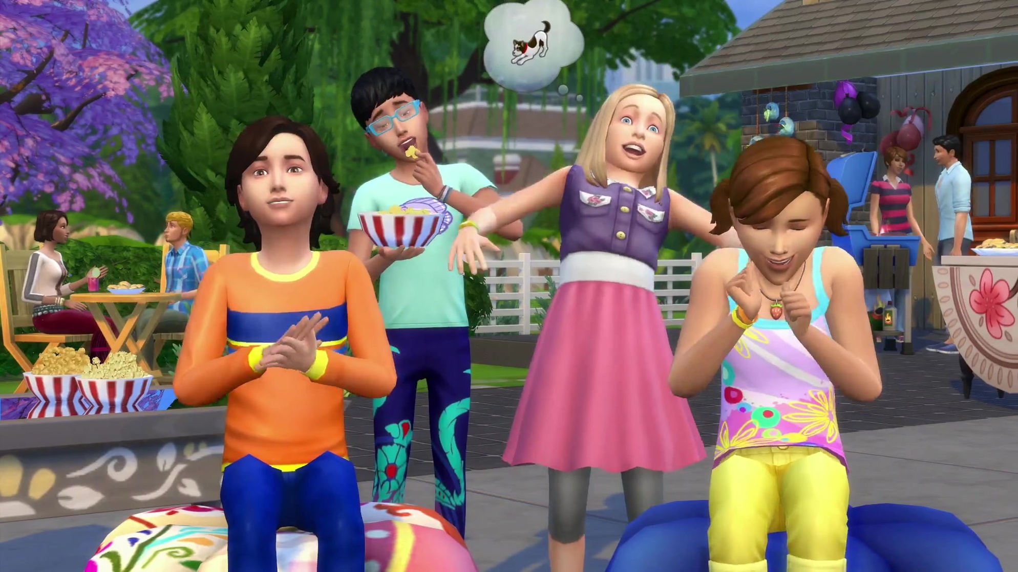 The Sims 4: Movie Hangout Stuff 