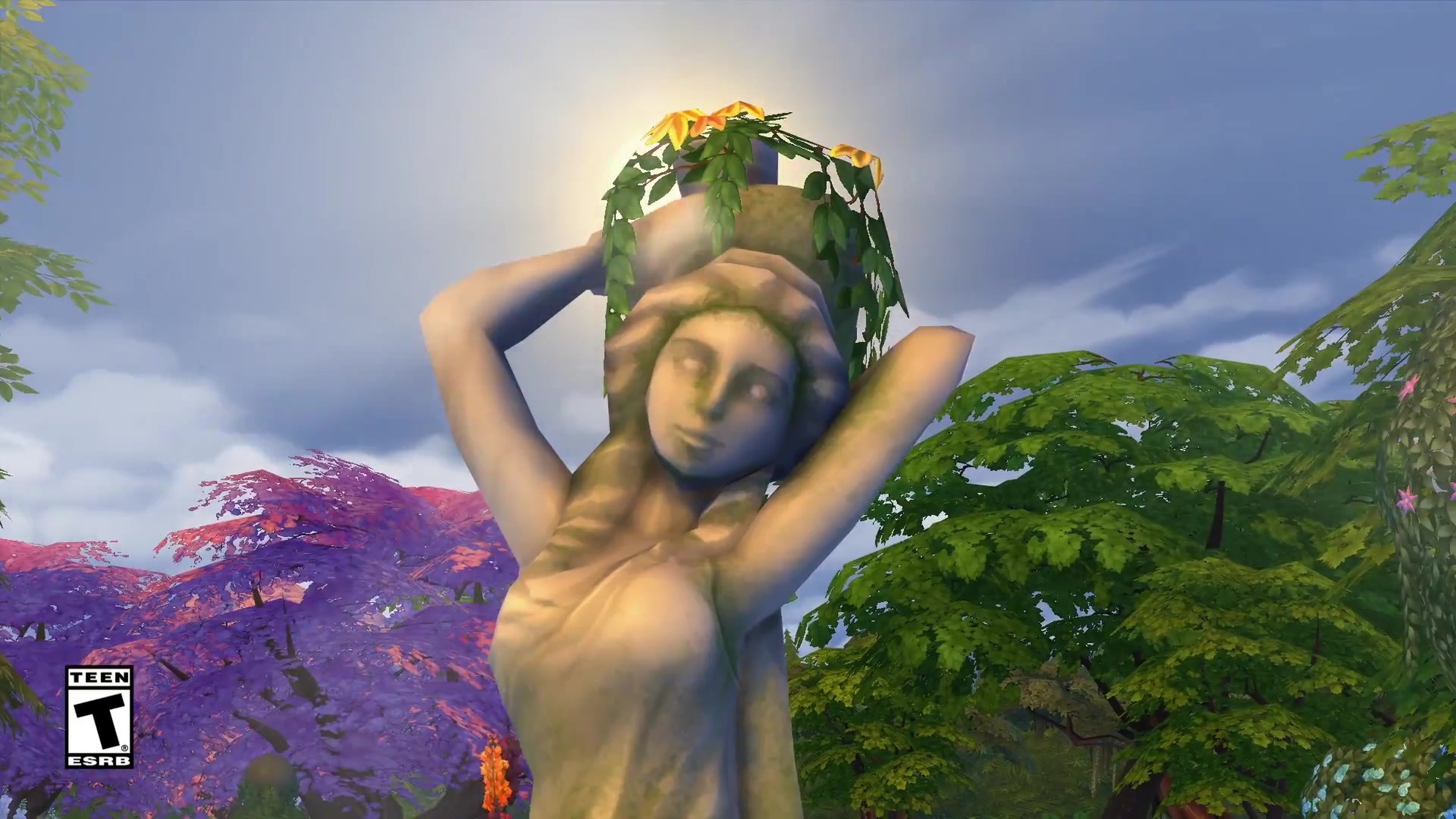 The Sims 4: Romantic Garden Stuff