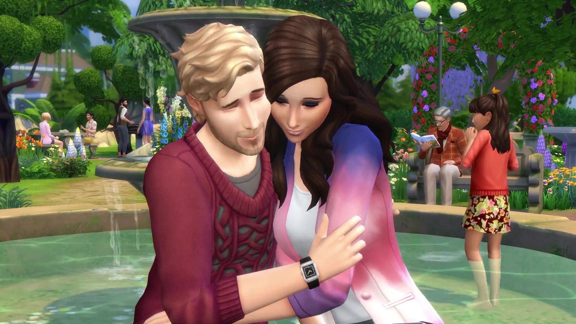 The Sims 4: Romantic Garden Stuff