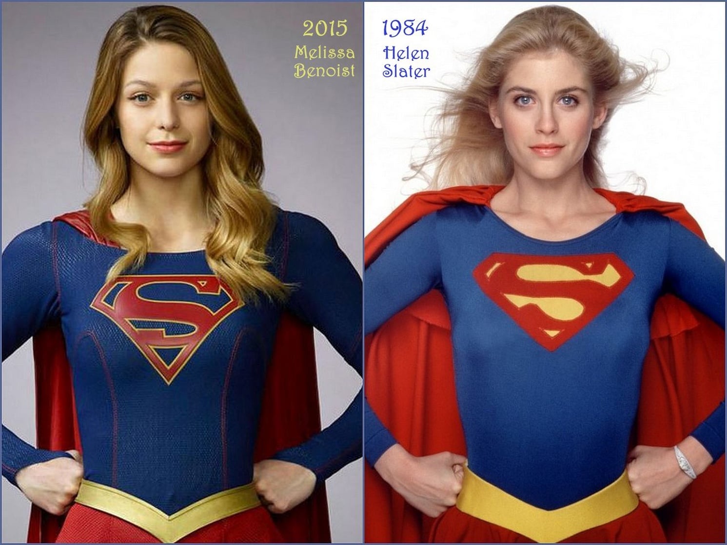 Supergirls Melissa Benoist & Helen Slater