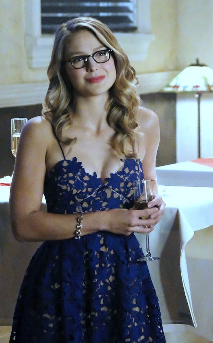 Melissa Benoist In Flash Cross