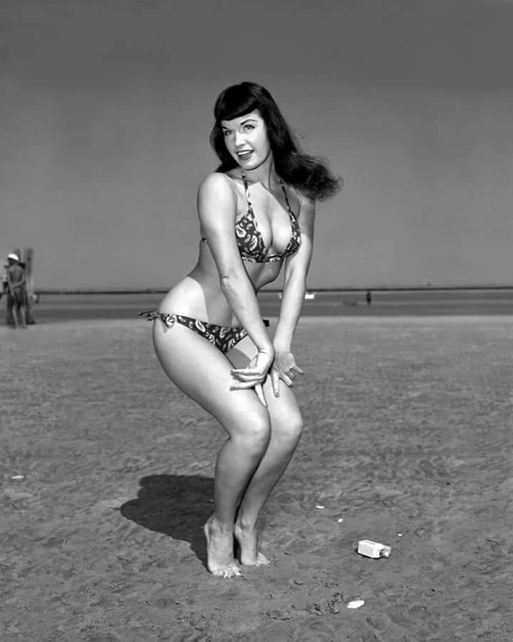 Image of Bettie Page.