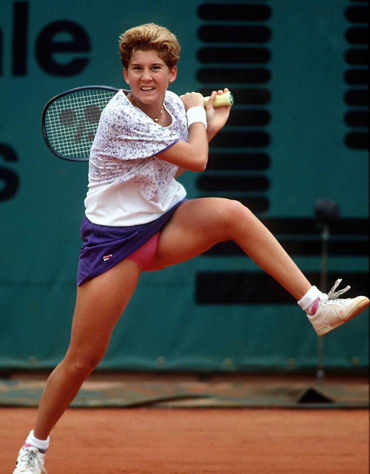Picture of Monica Seles.