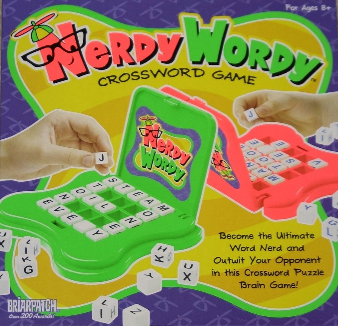 Nerdy Wordy Crossword Game 