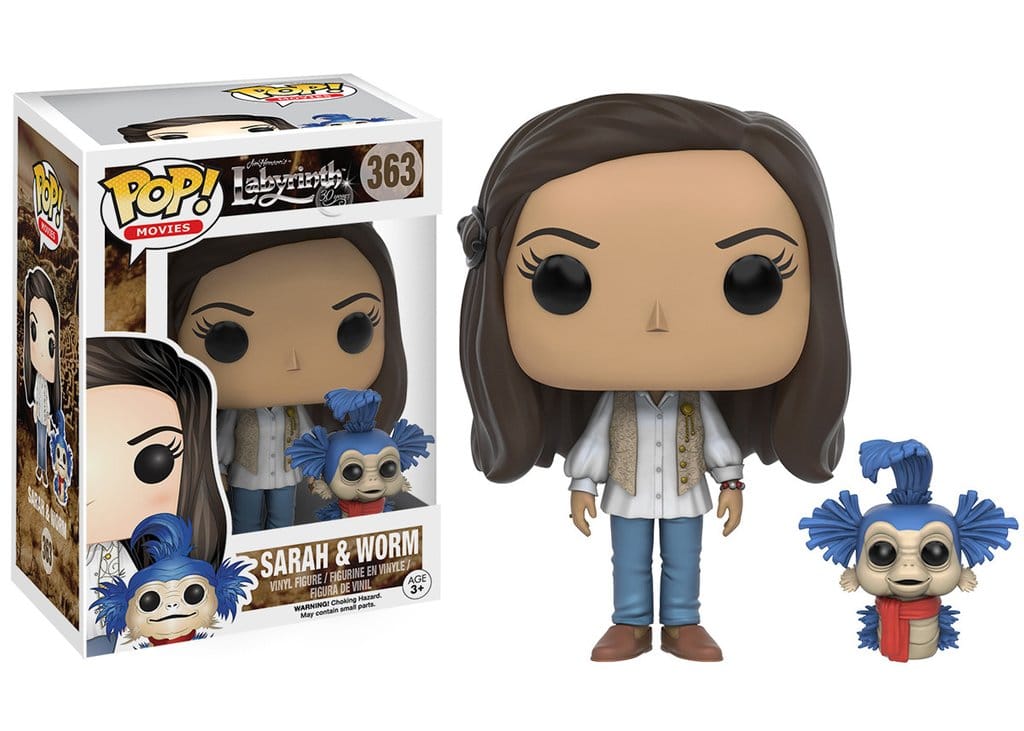 Funko POP Movies: Labyrinth - Sarah and Worm Action Figure