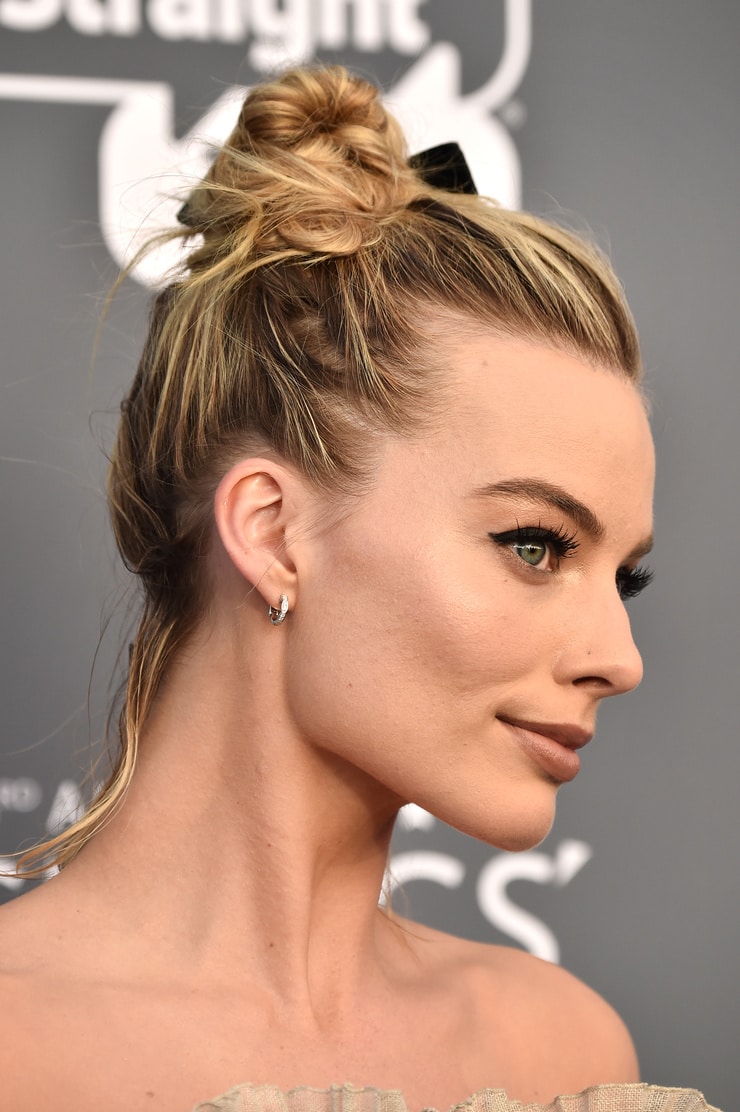 Margot Robbie Nose Side Profile