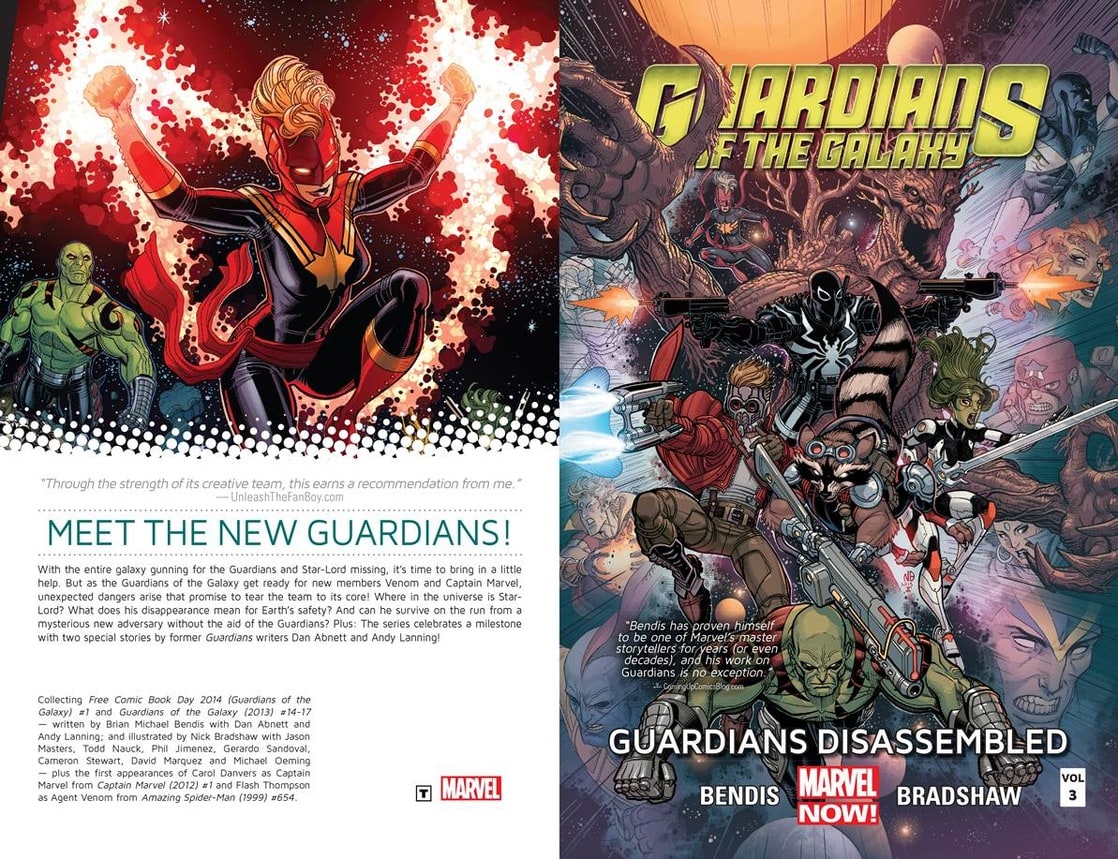 Guardians of the Galaxy Volume 3: Guardians Disassembled