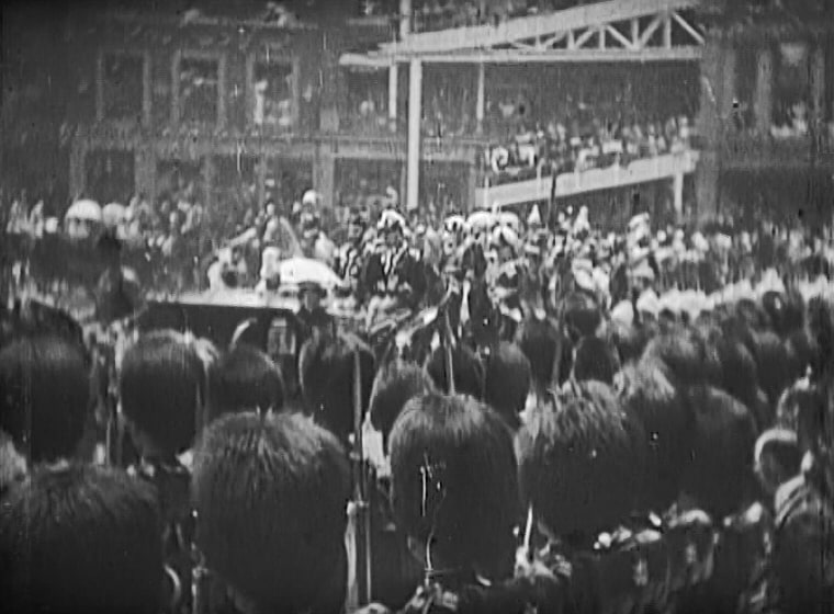 Queen's Carriage and Indian Escort Arriving at St. Paul's