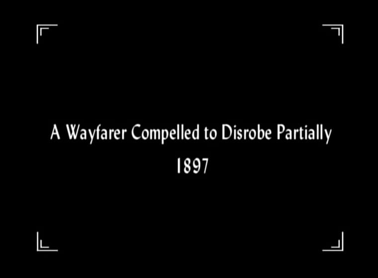 A Wayfarer Compelled to Disrobe Partially