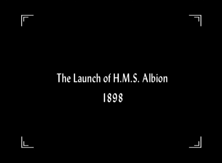 The Launch of H.M.S. Albion