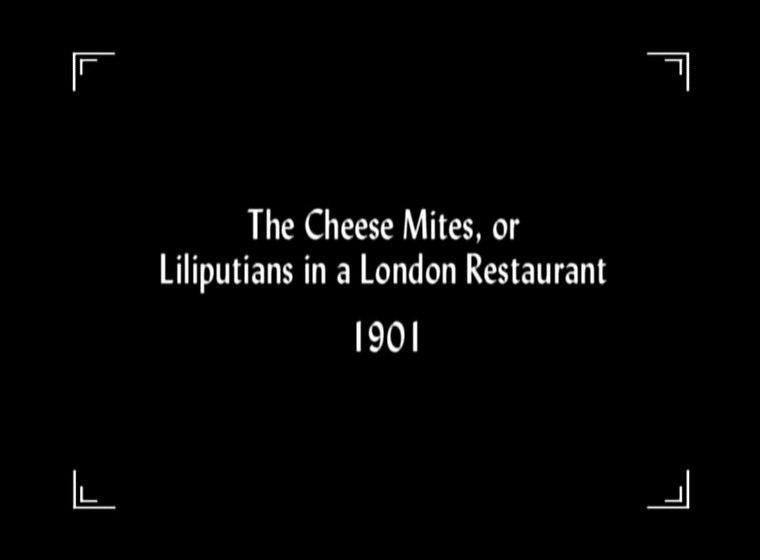 The Cheese Mites, or Liliputians in a London Restaurant