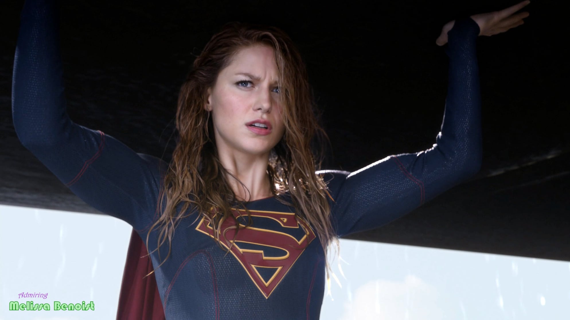 Melissa Benoist as Kara-Zor-El in #Supergirl