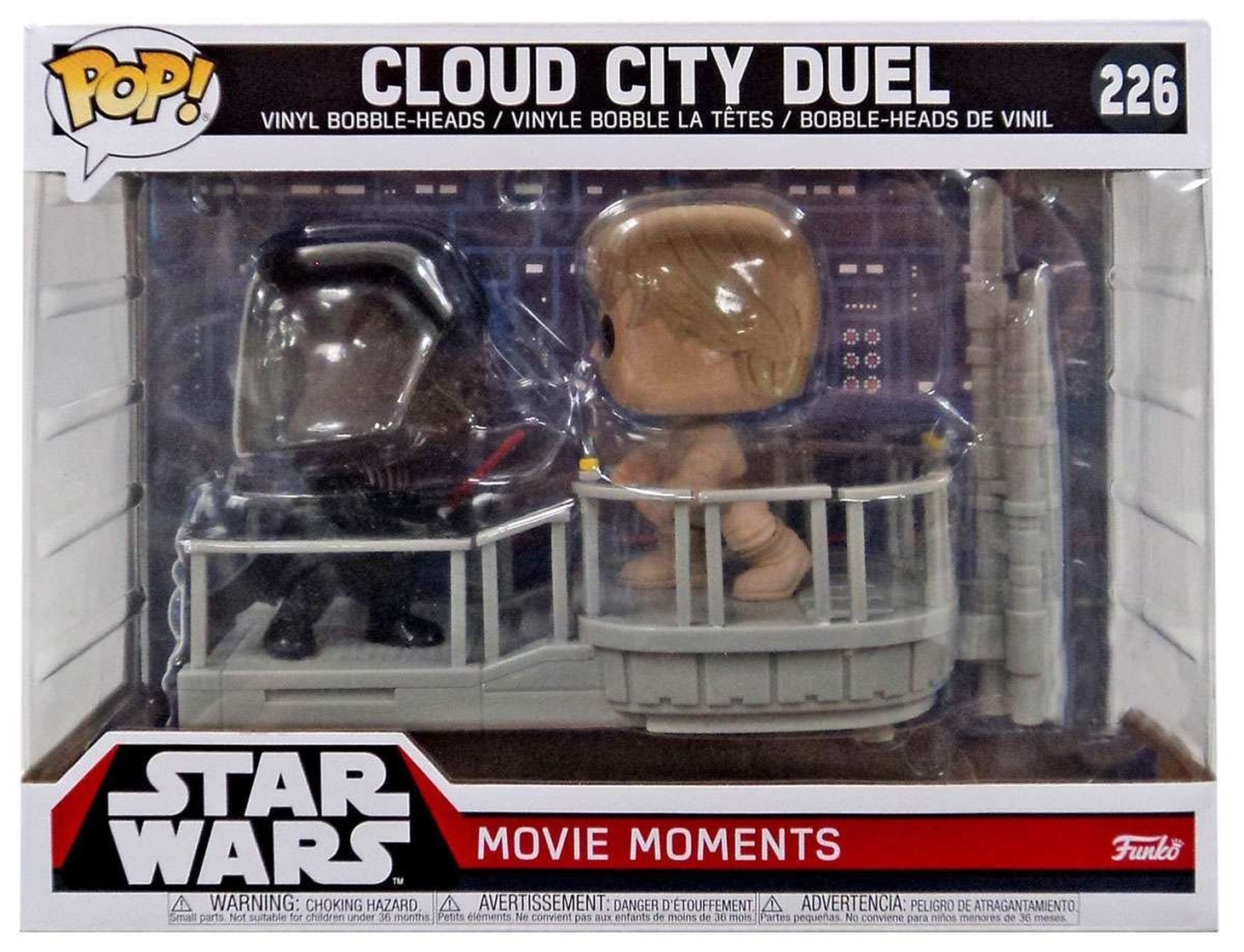 Funko Pop! Star Wars Movie Moments Cloud City Duel 2-pack Darth Vader & Luke Skywalker