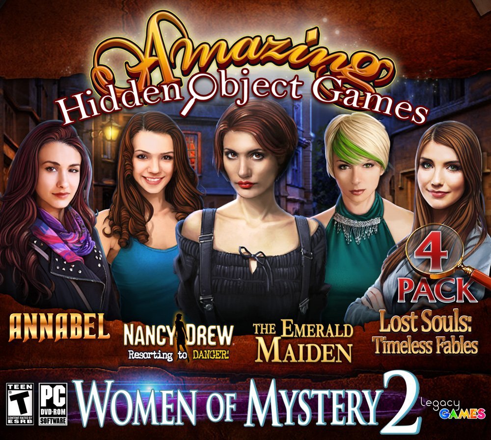 Women of Mystery 2: Amazing Hidden Object Games (4 Game Pack)