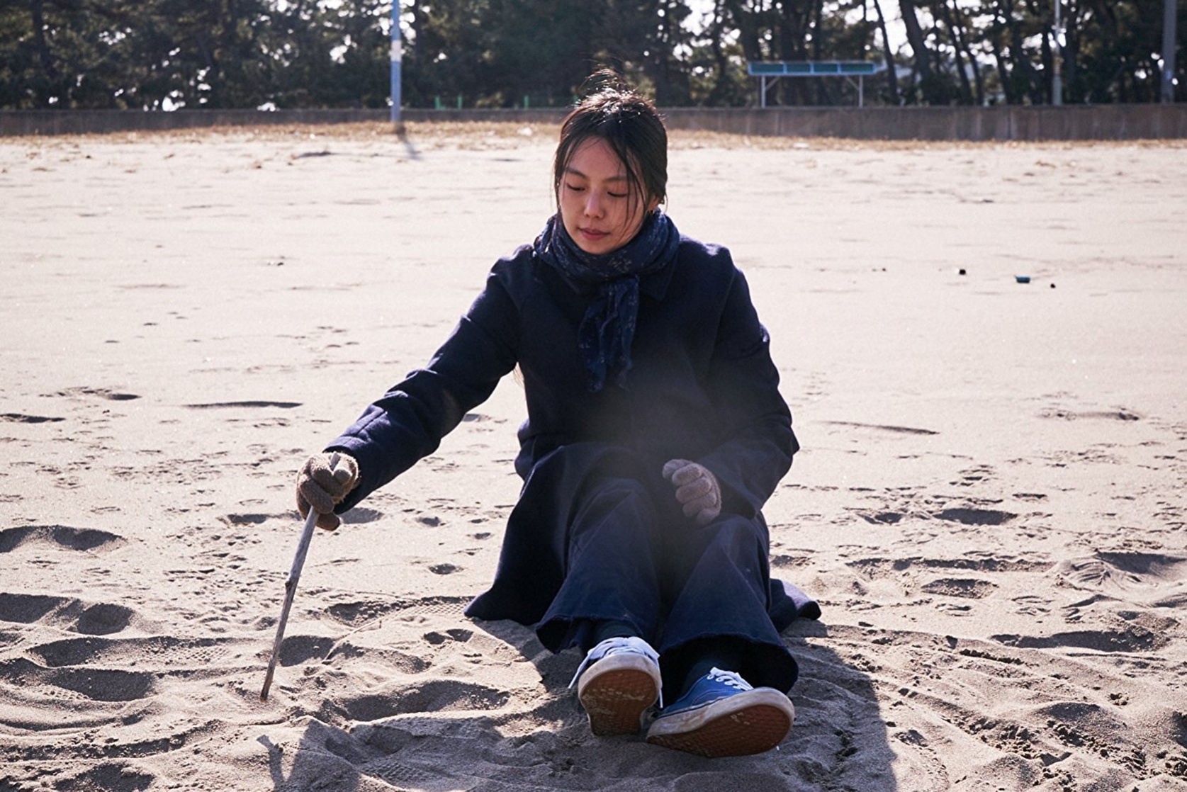 On the Beach at Night Alone (2017)