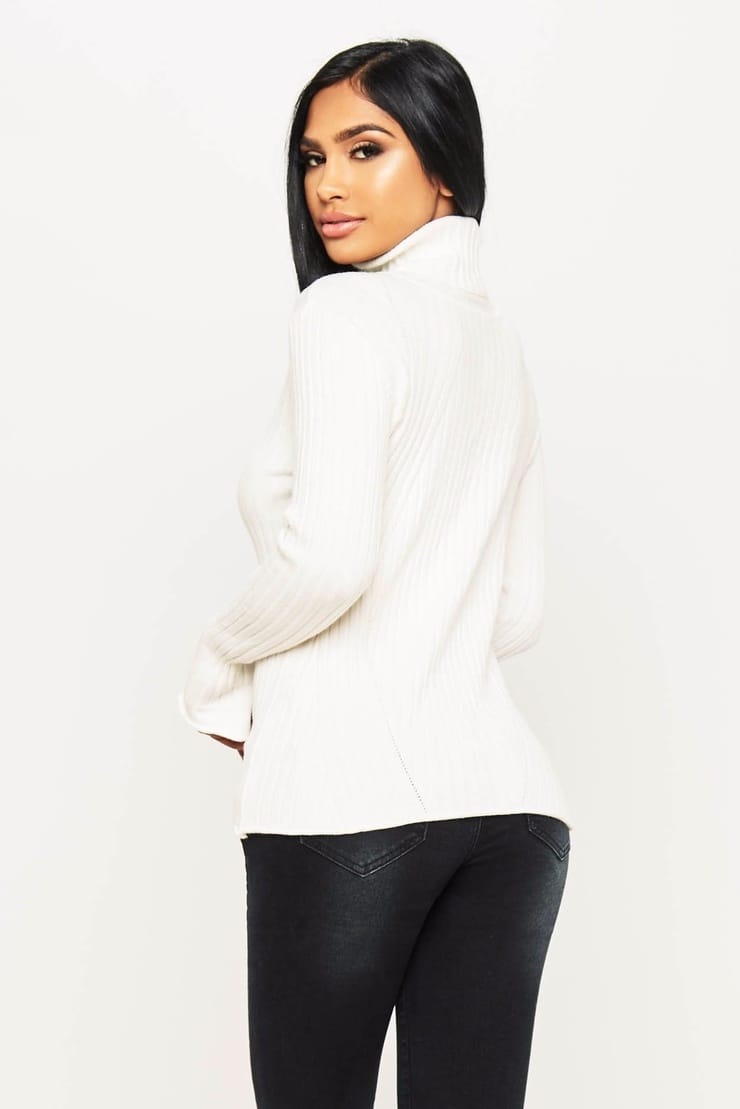 Meet Me Somewhere Turtle Neck Sweater - Black