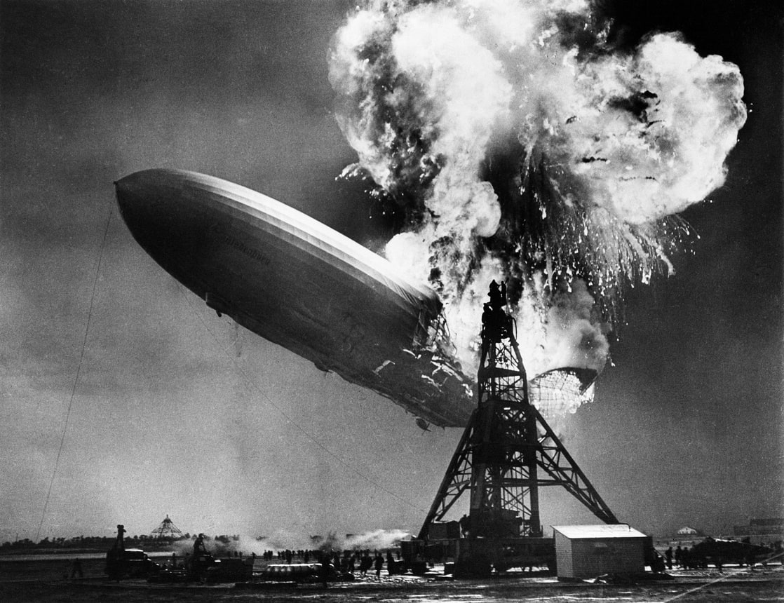 Hindenburg Disaster Newsreel Footage