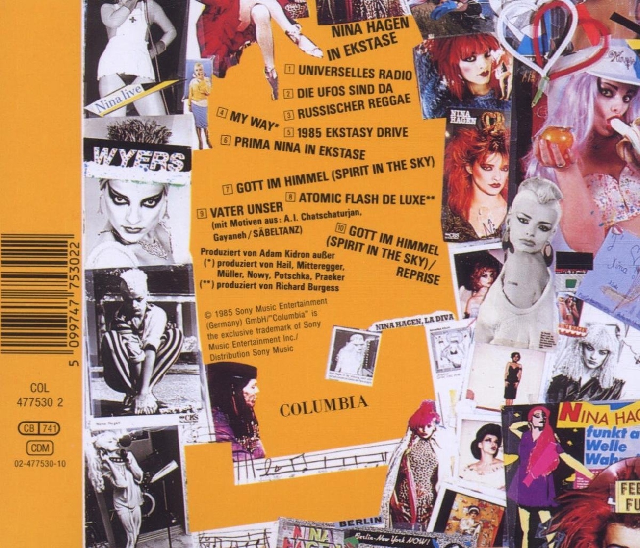 Nina Hagen in Ekstase