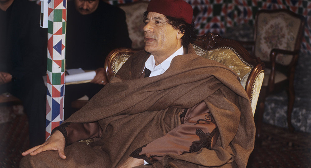 Picture of Muammar Gaddafi