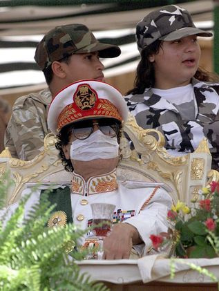 Picture of Muammar Gaddafi