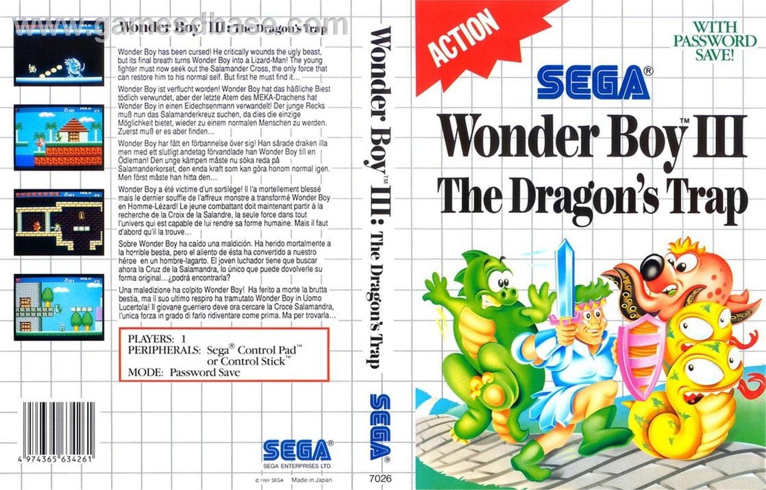Wonder Boy III Dragons Trap