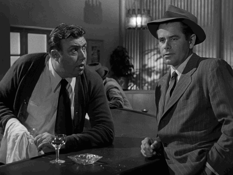 Peter Whitney and Glenn Ford