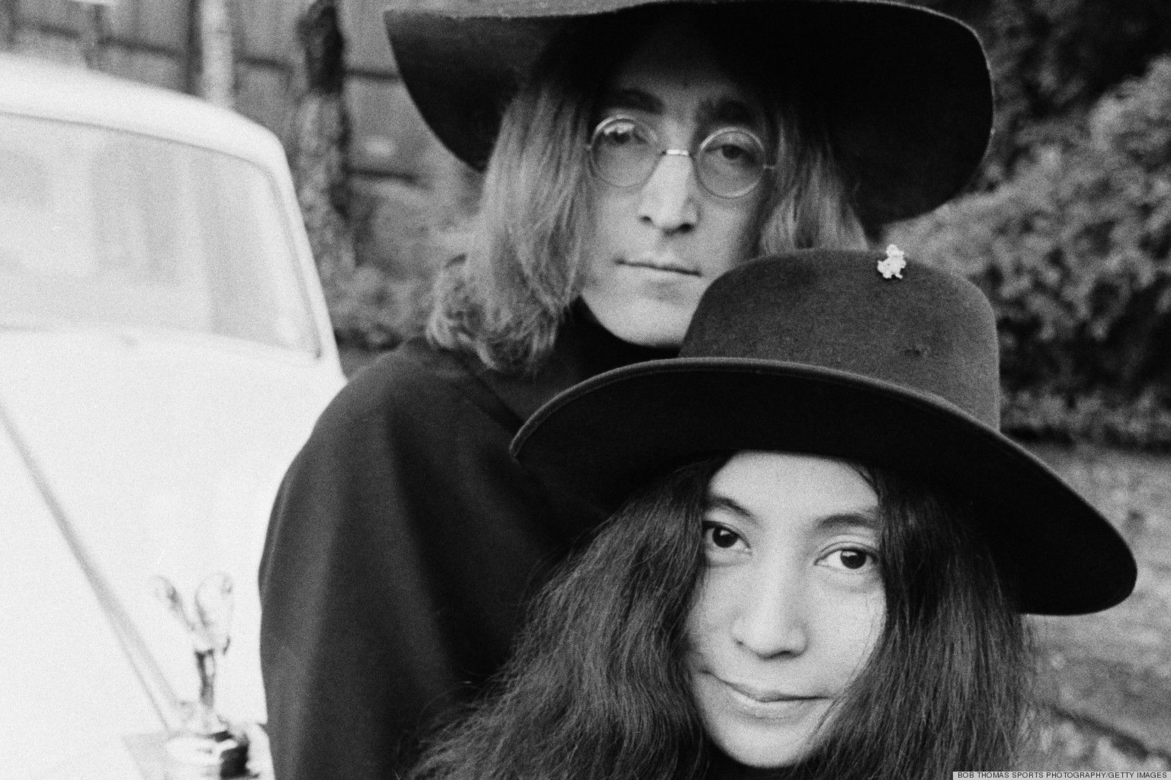 John Lennon and Yoko Ono