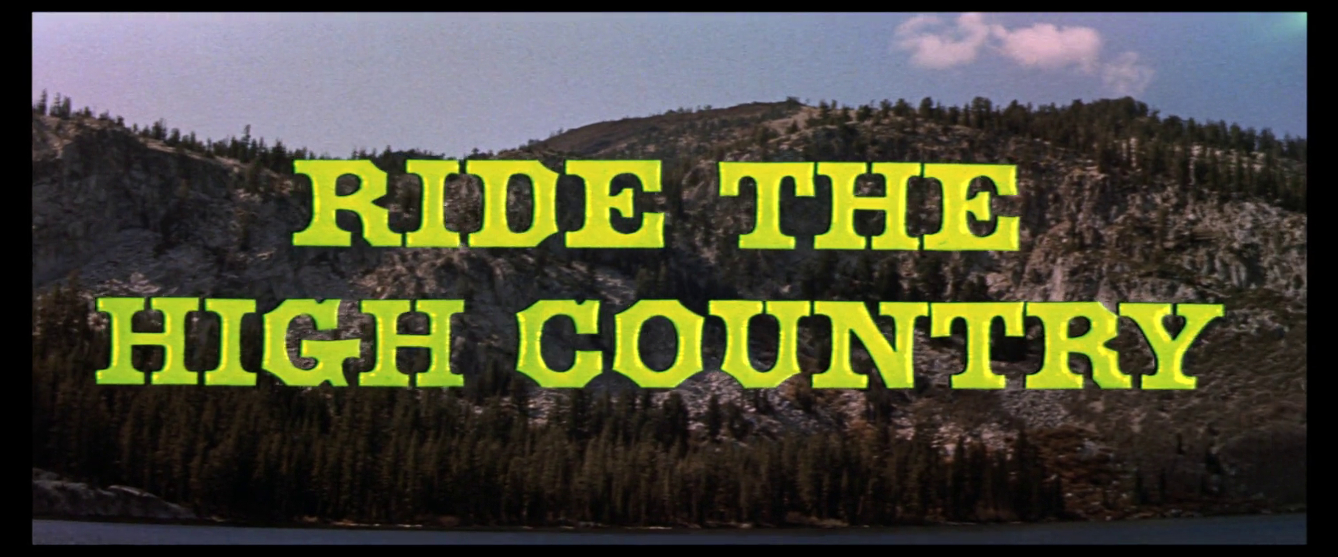 Ride the High Country