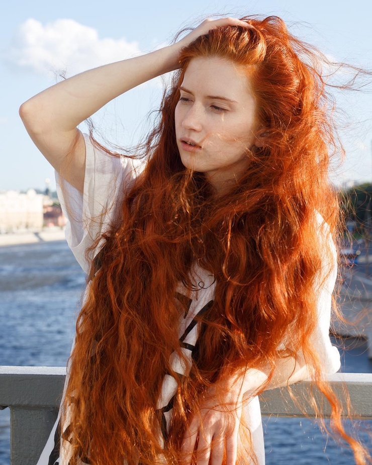 Doctor shared long hair redhead