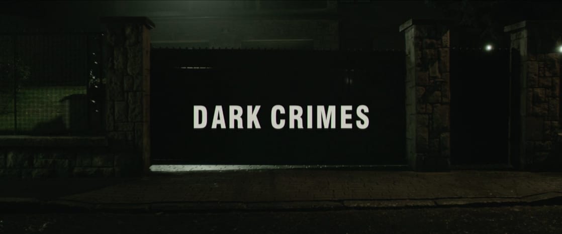 Dark Crimes