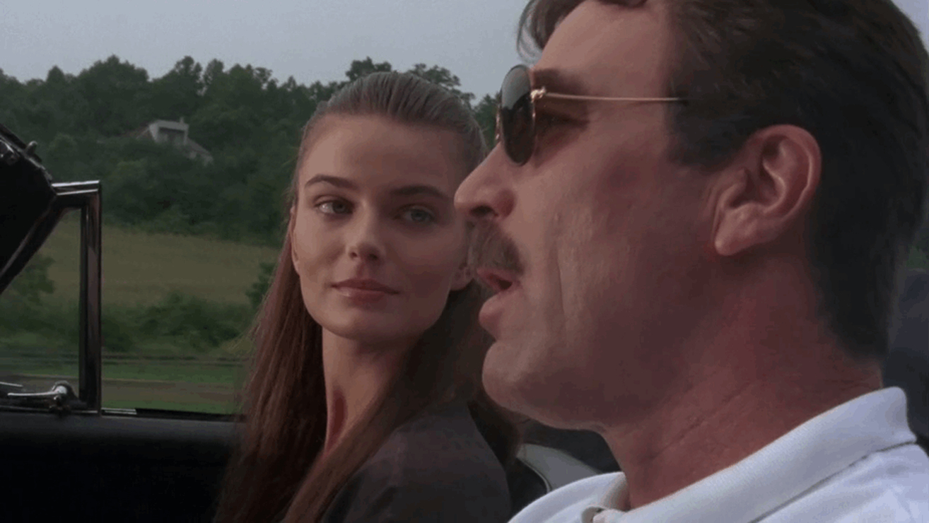 Paulina Porizkova And Tom Selleck