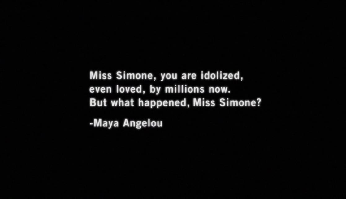 What Happened, Miss Simone?