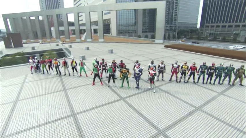 OOO, Den-O, All Riders: Let's Go Kamen Riders