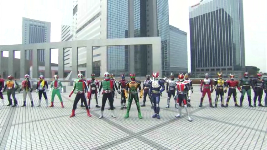 OOO, Den-O, All Riders: Let's Go Kamen Riders
