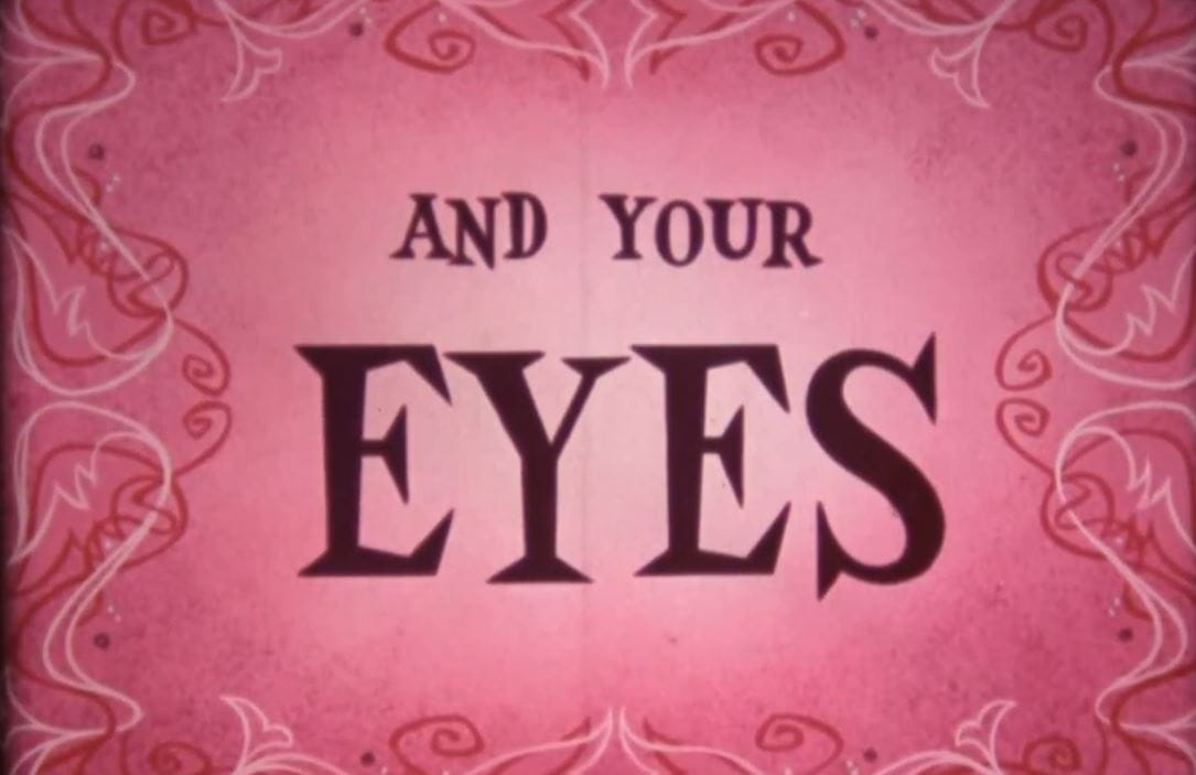 You and Your Eyes You and Your Eyes