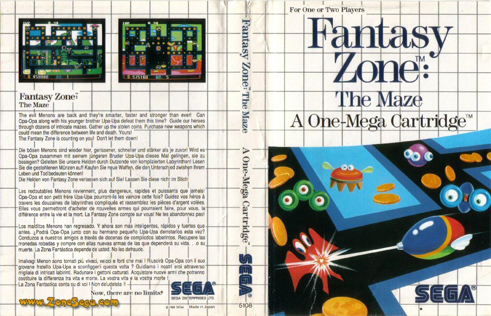 Fantasy Zone: The Maze