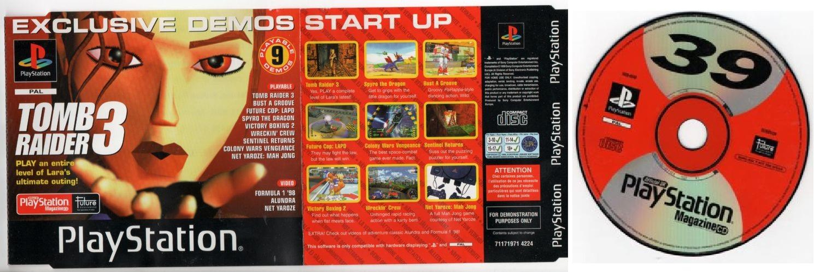 Official Playstation Magazine Demo Discs