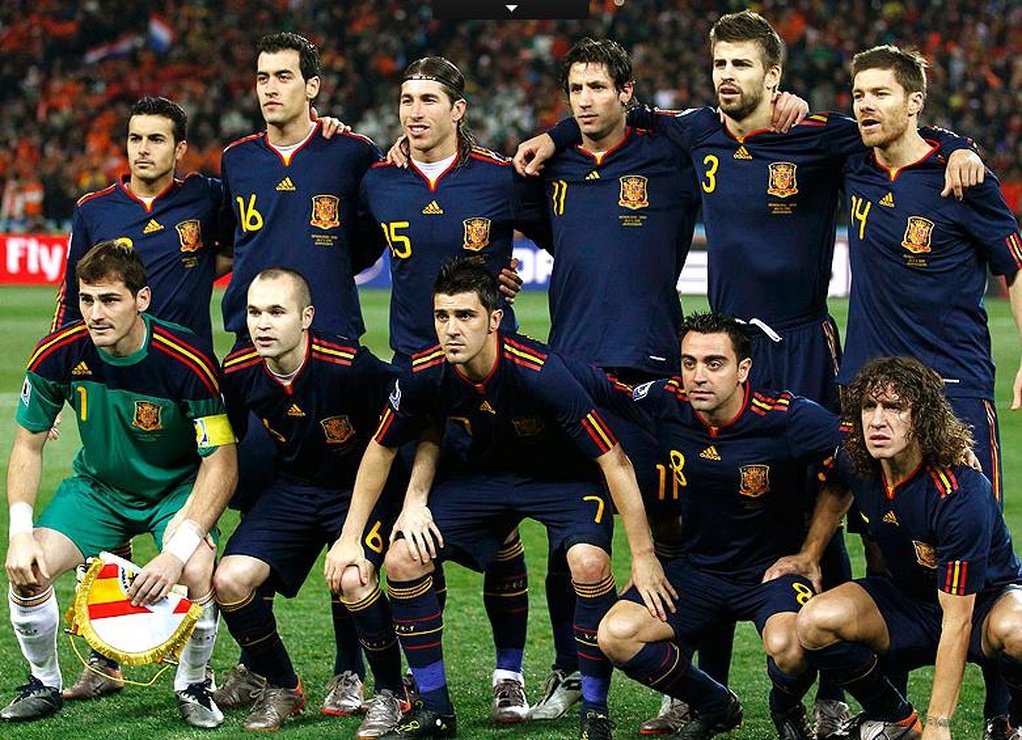 Picture Of Spain National Football Team