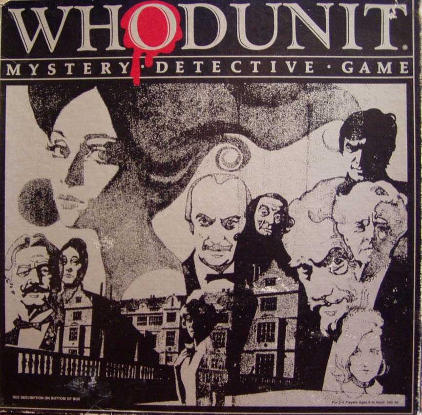 Whodunit Mystery Dectective Game