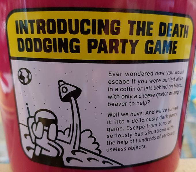 Picture of Bucket of Doom The DeathDodging Party Game