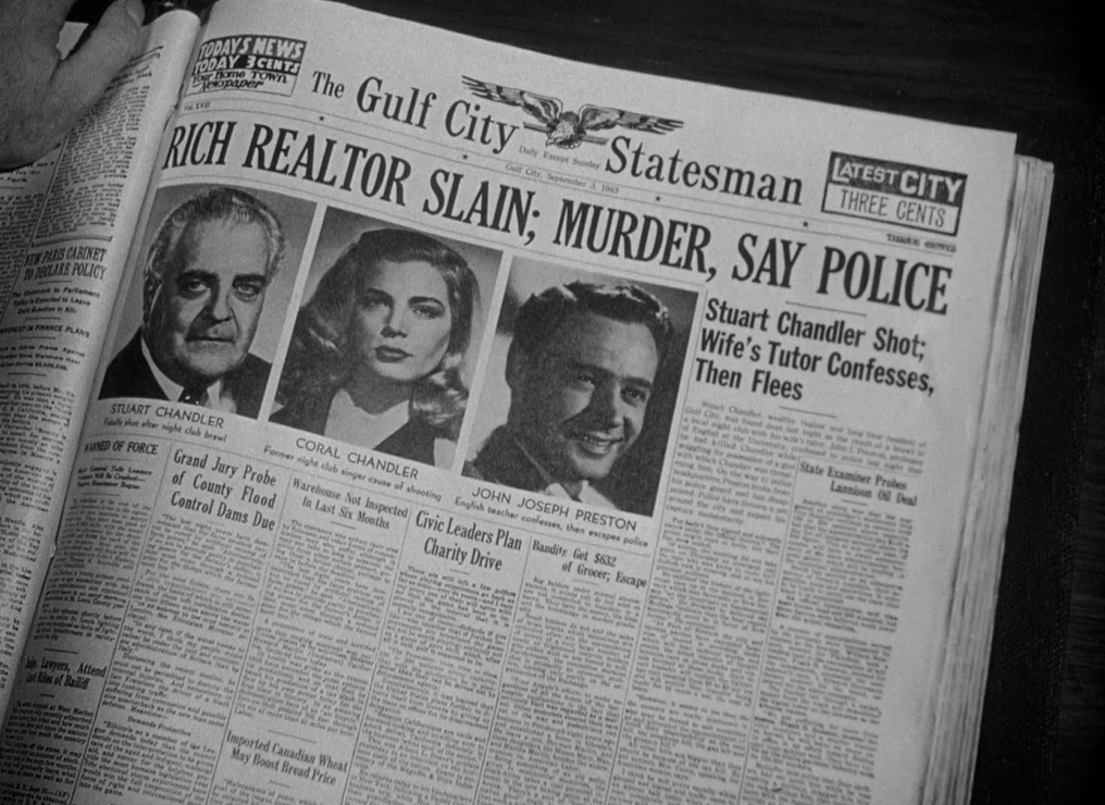 A news list. A news list